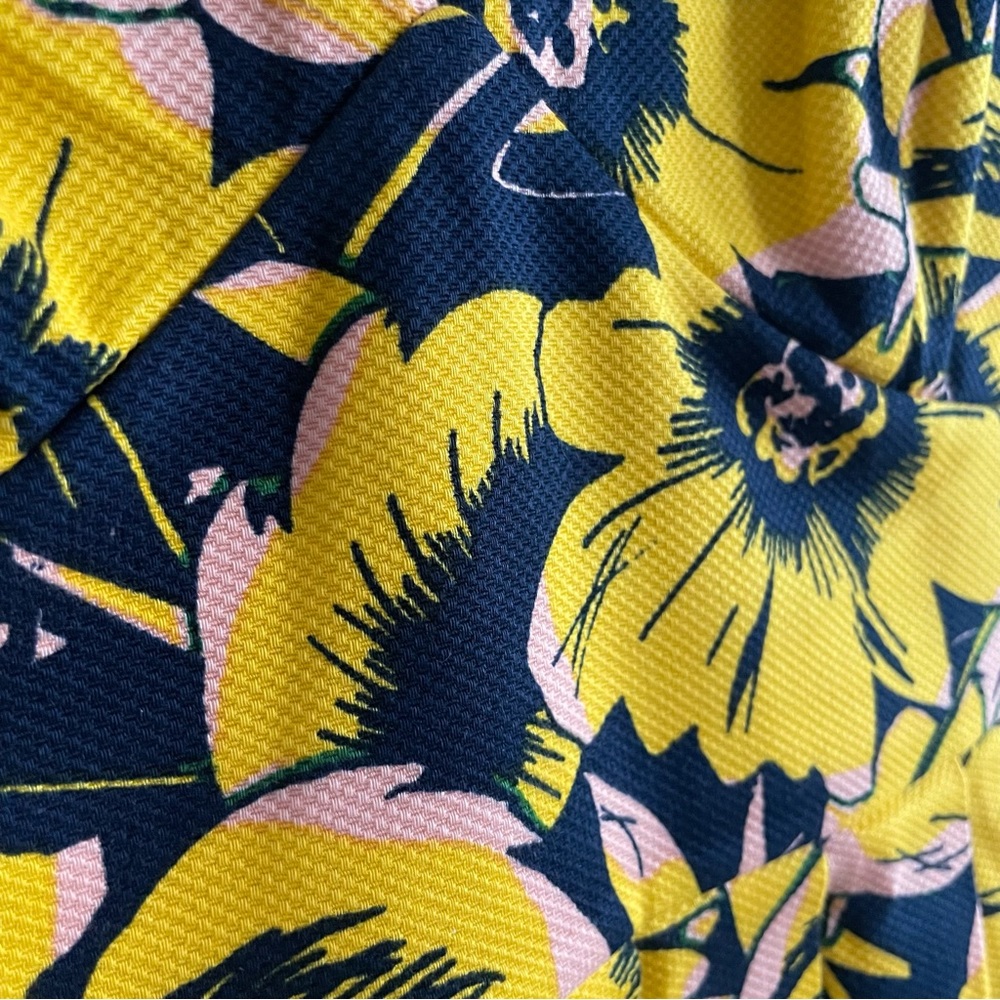 J. Crew Factory Floral Piqué Dress - Picture 4 of 7
